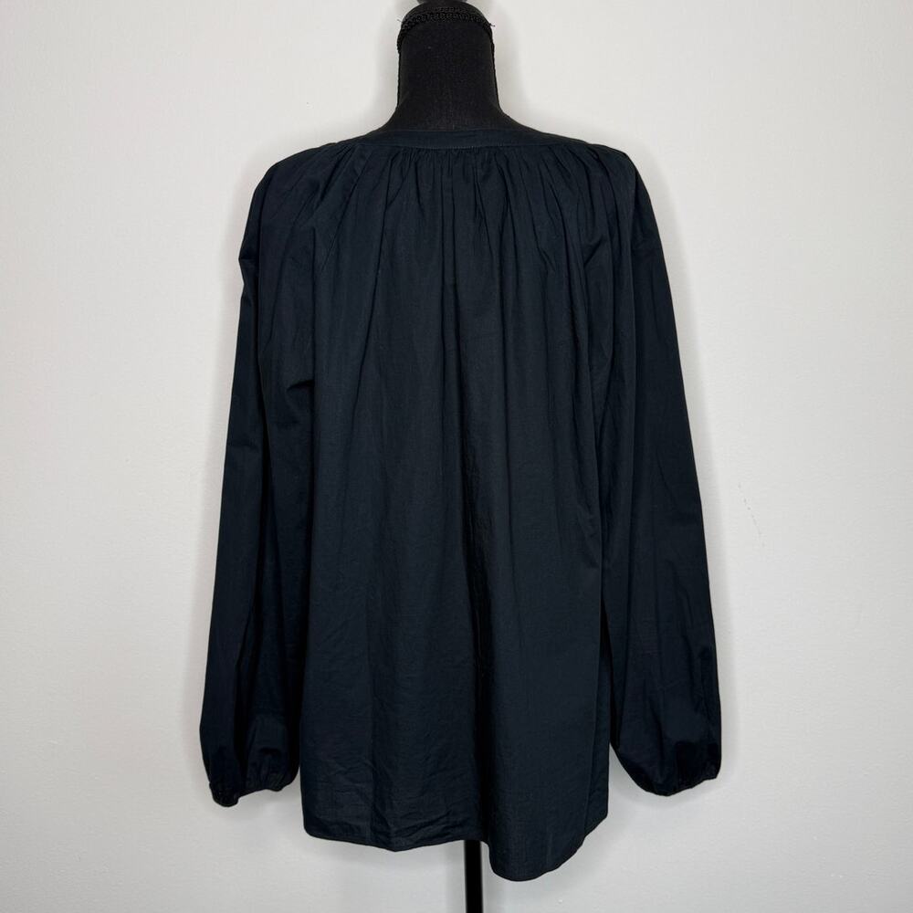 Lilly Pulitzer Black Embellished Beaded Tunic XL - Picture 3 of 8